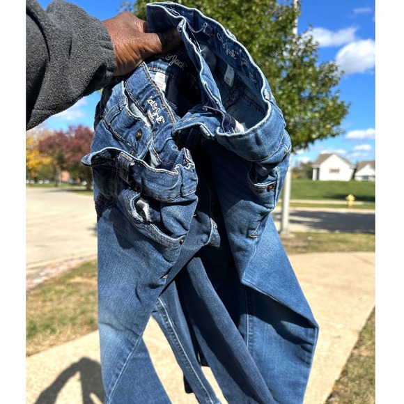 3T Toddler Boy Skinny Cat & Jack Blue Denim Pants And A 2 Piece Telluride Outfit - Picture 9 of 12